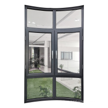 WANJIA modern popular aluminum soundproof casement window